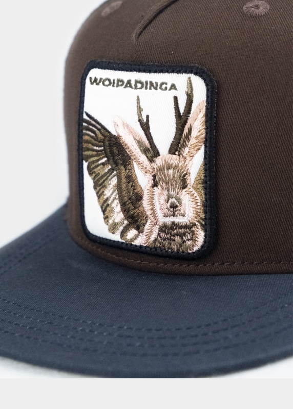 Woipadinga - maronibraun (Snapback)